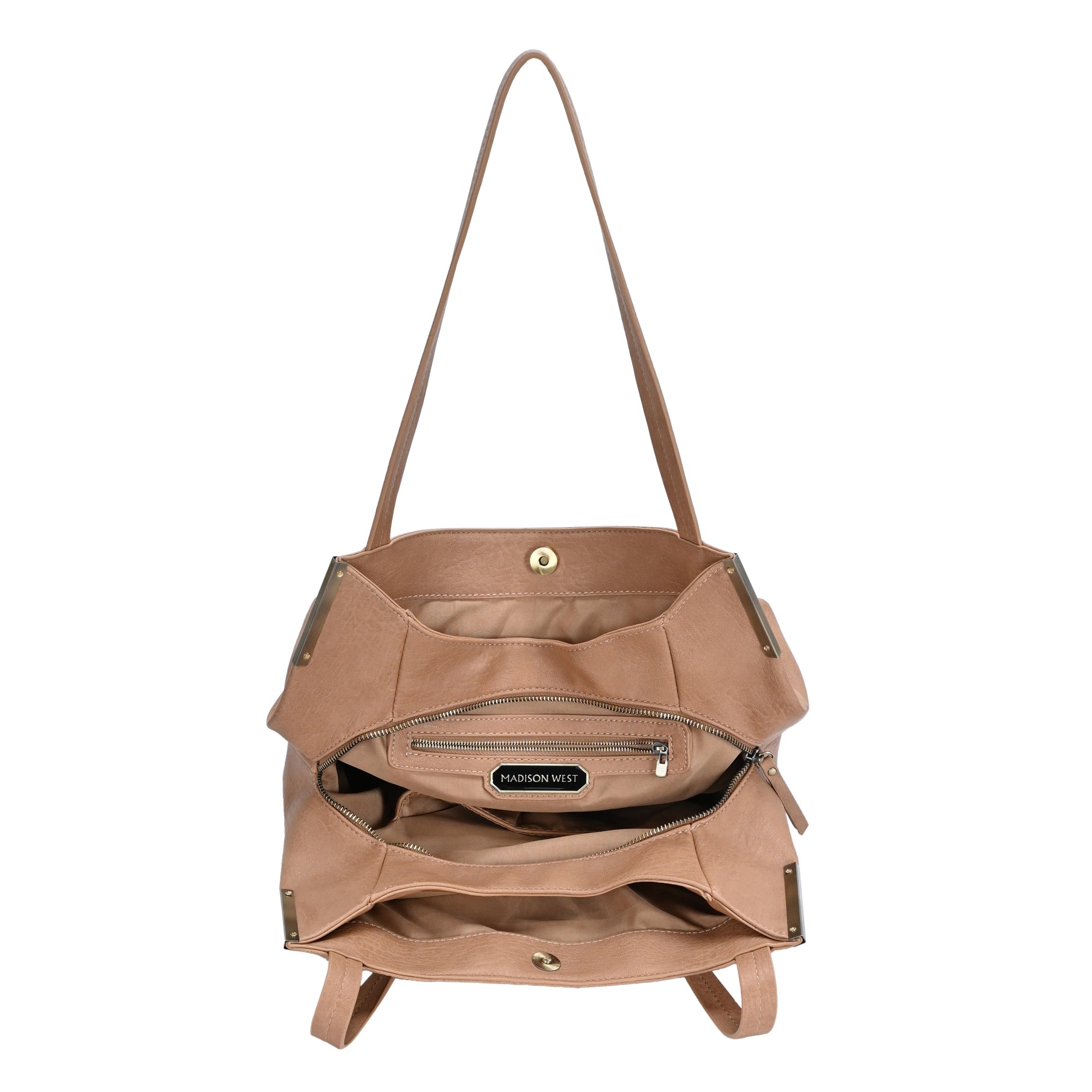 Elizabeth Triple Compartment Hobo