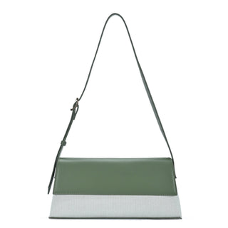Sylvia canvas shoulder bag