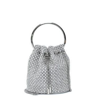 The Zafira Rhinestones & Pearls Evening Bag