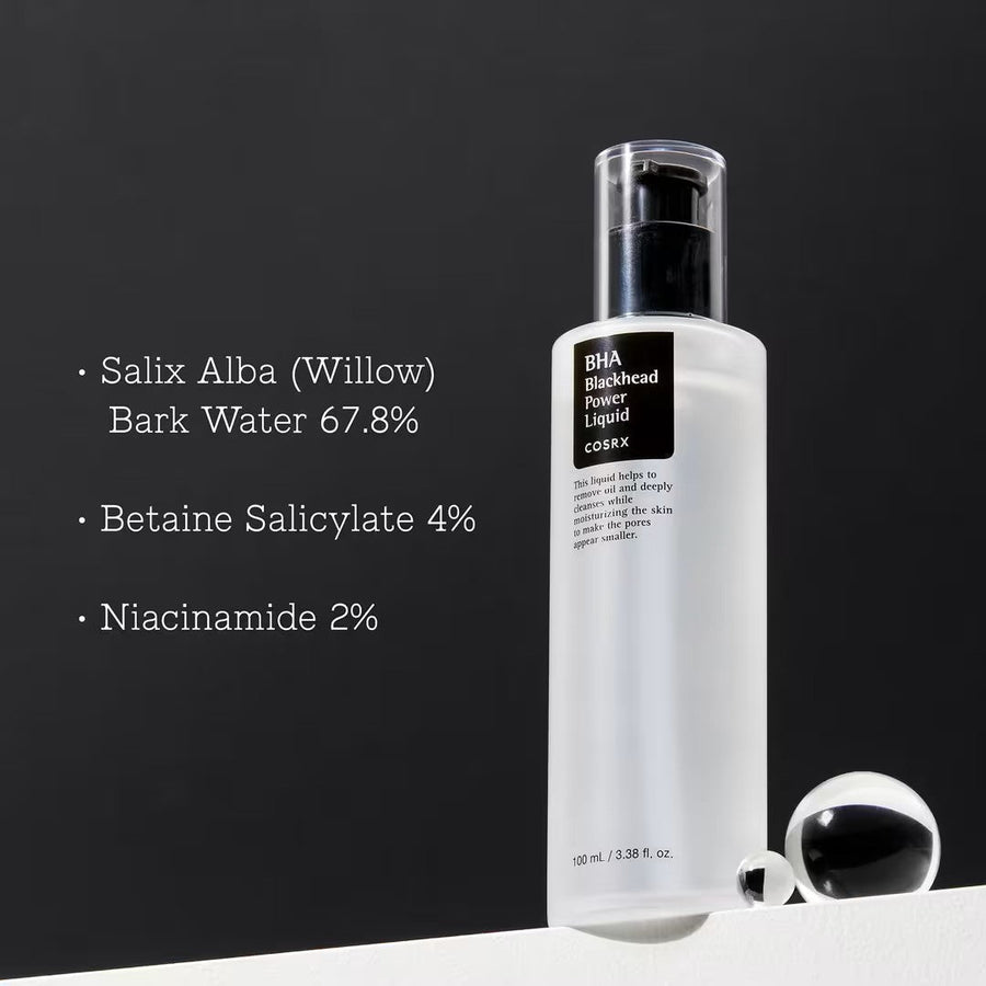 [ COSRX ] BHA Blackhead  Power Liquid Treatment - Glamourous Grace