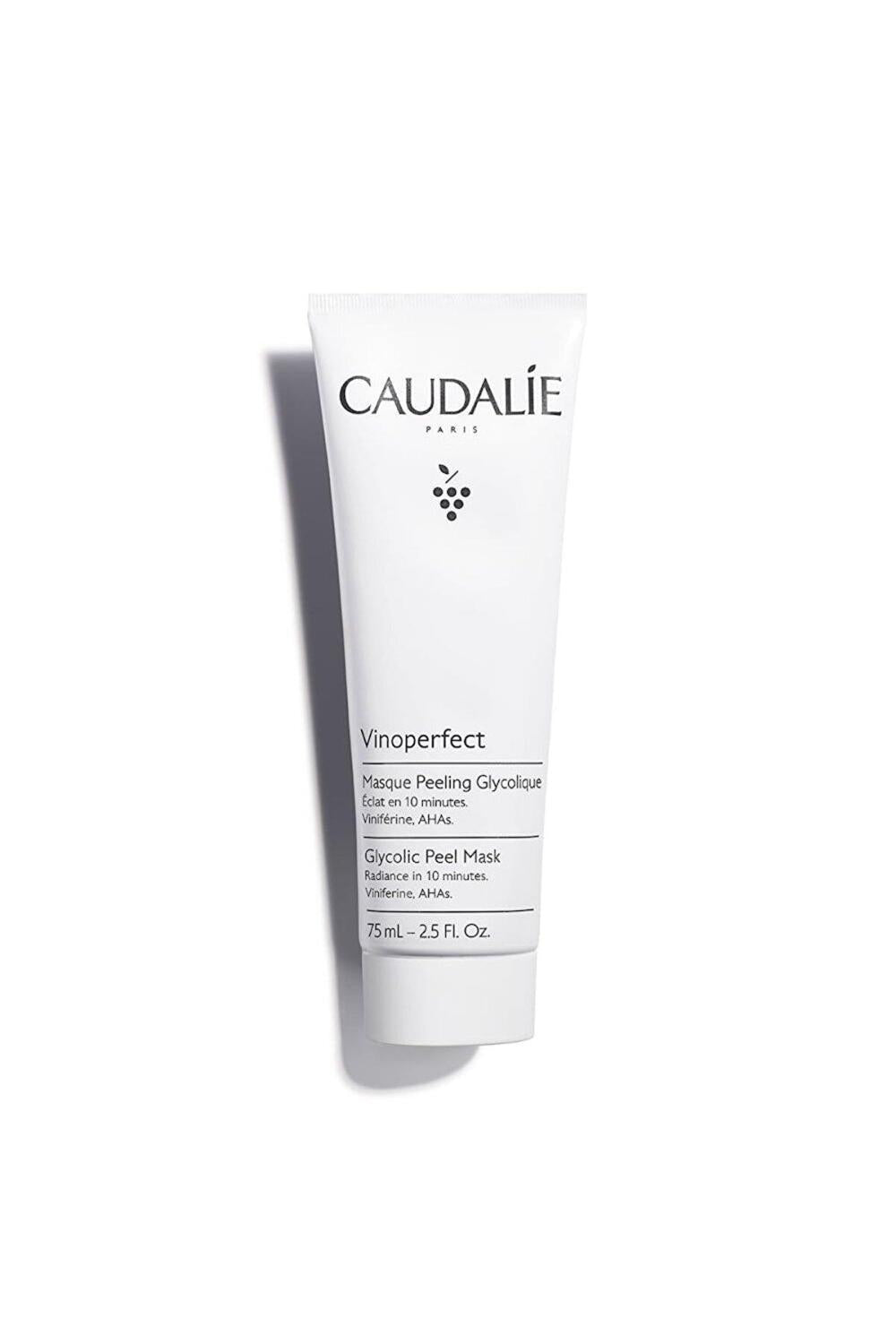 Caudalie Vinoperfect Glycolic Acid Mask - Brightening, Anti-Aging Skincare for Hyperpigmentation, 2.54 fl oz - Glamourous Grace