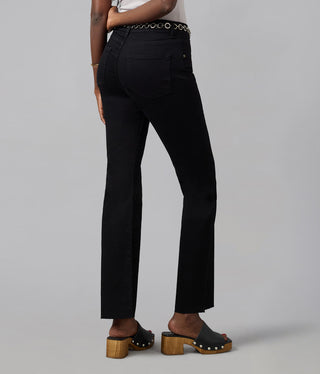 BILLIE-BLK High Rise Bootcut Jeans