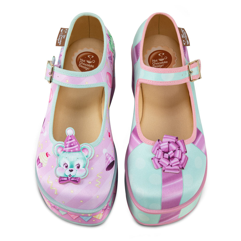 Birthday Buddies Women's Mary Jane Platforms - Glamourous Grace