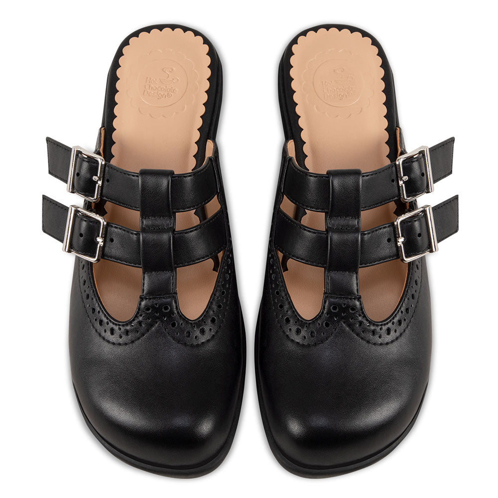 Blackout Women's Mary Jane Clogs - Glamourous Grace