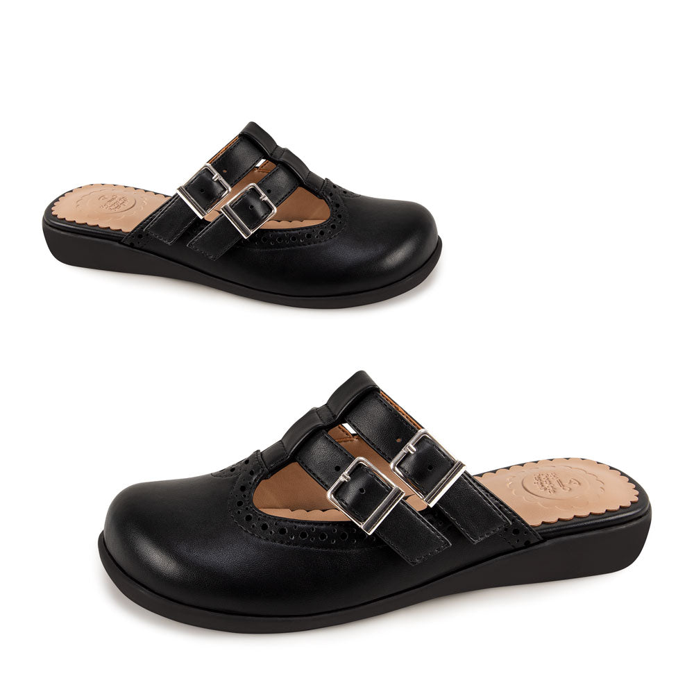 Blackout Women's Mary Jane Clogs - Glamourous Grace