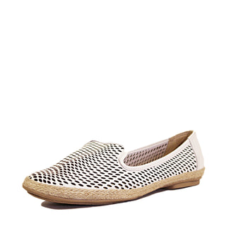 Blast Woven Leather Loafers - Glamourous Grace