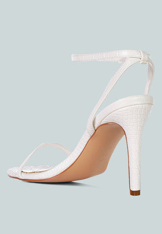 Blondes Croc High Heeled Sandal