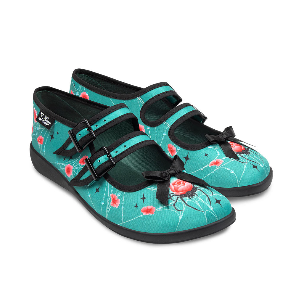 Bloomfang Women's Mary Jane Flats - Glamourous Grace