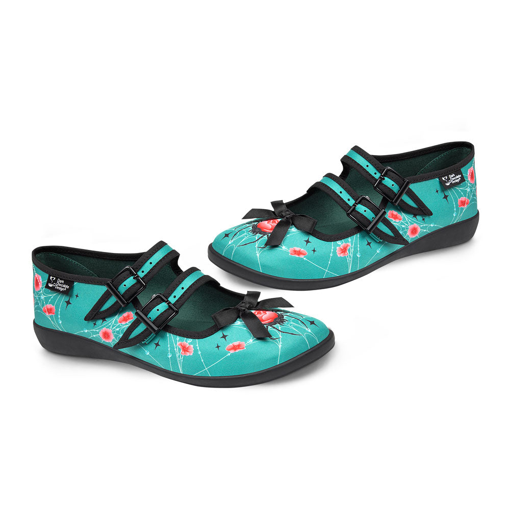 Bloomfang Women's Mary Jane Flats - Glamourous Grace