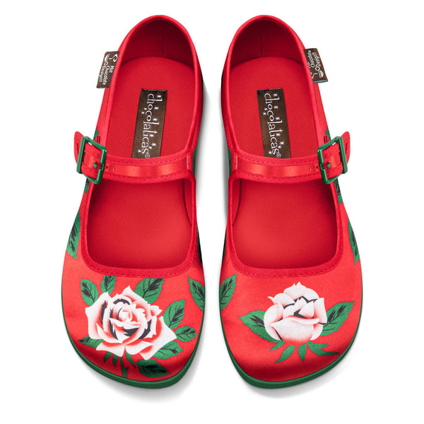 Blossom Shine Women's Mary Jane Flats - Glamourous Grace