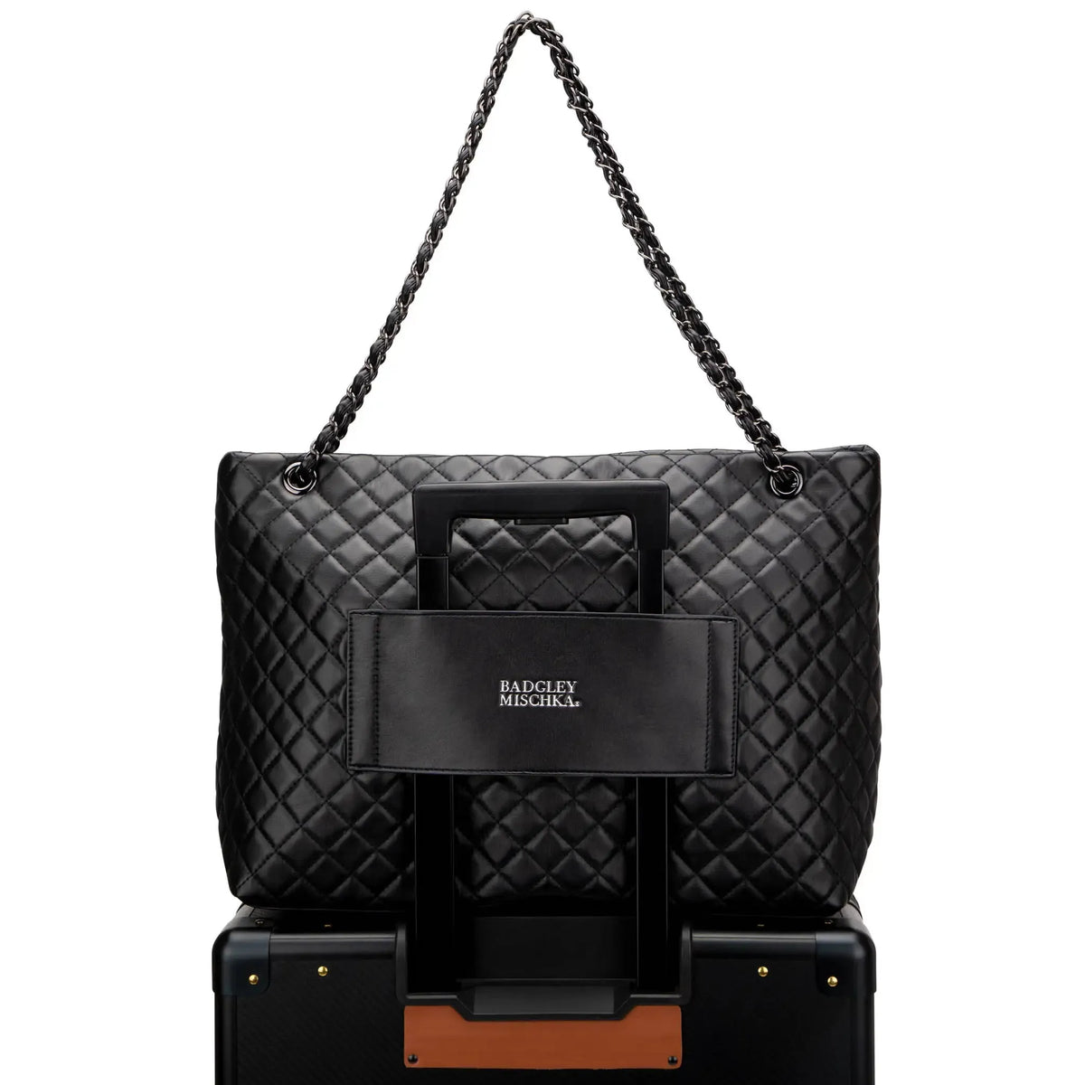 Diana Quilted Vegan Leather Weekender Duffel Bag - Glamourous Grace
