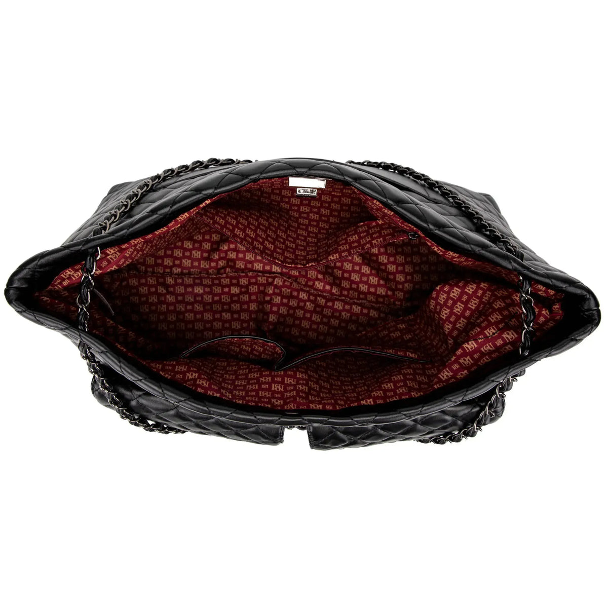 Diana Quilted Vegan Leather Weekender Duffel Bag - Glamourous Grace