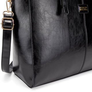 Julia Rustic Vegan Leather Weekender Duffel Bag
