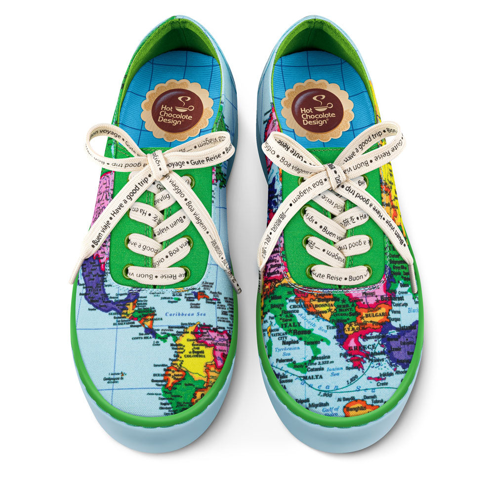 Bon Voyage Women's Casual Sneakers - Glamourous Grace