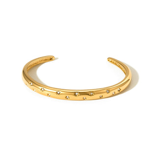 Pop of Sparkle Cuff Bangle - WATERPROOF