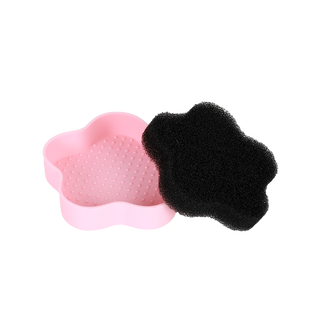 Frosted Snow Sparkle | 7 PC Makeup Brush & Cleaning Mat Set