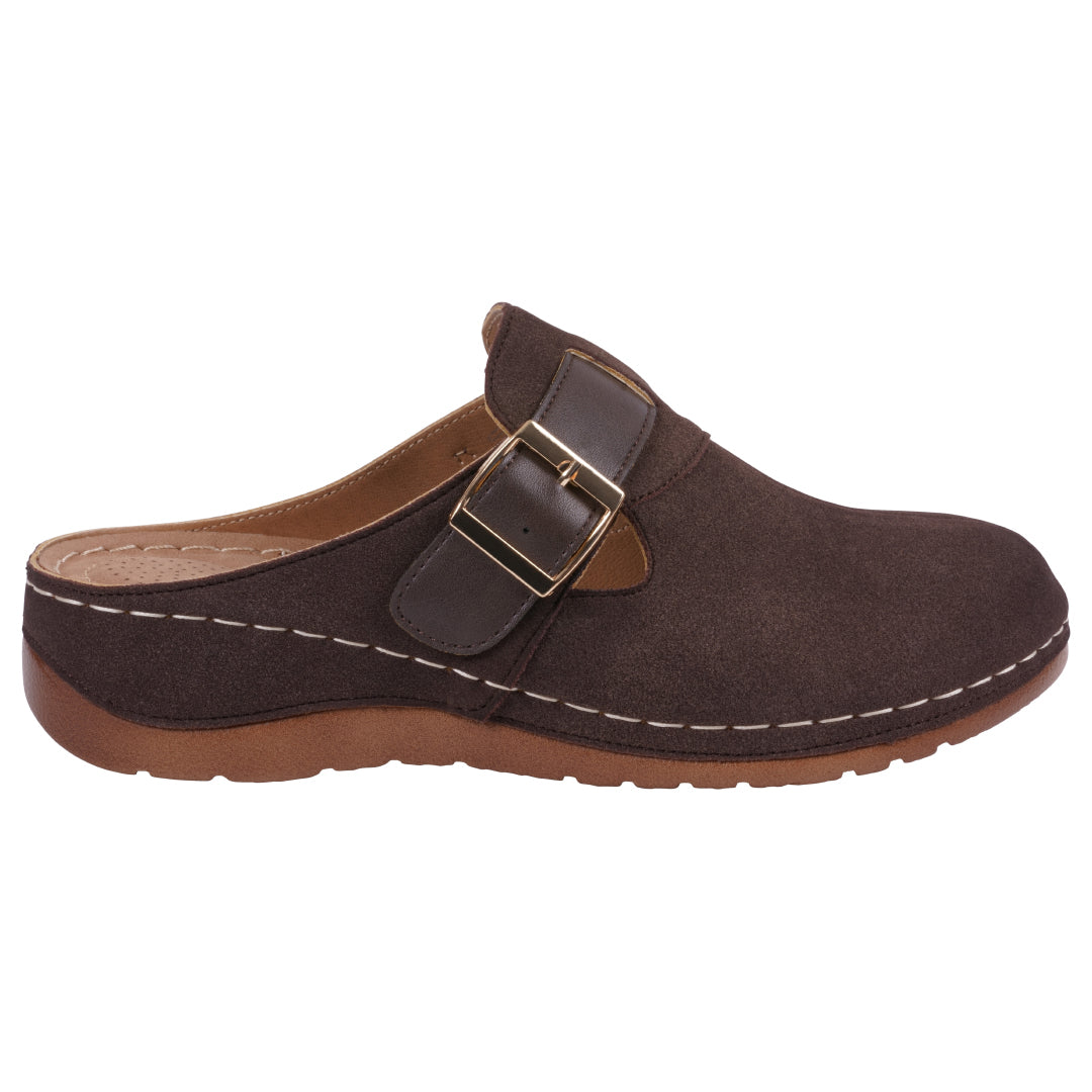 Women's Pippen Brown Flat - Glamourous Grace