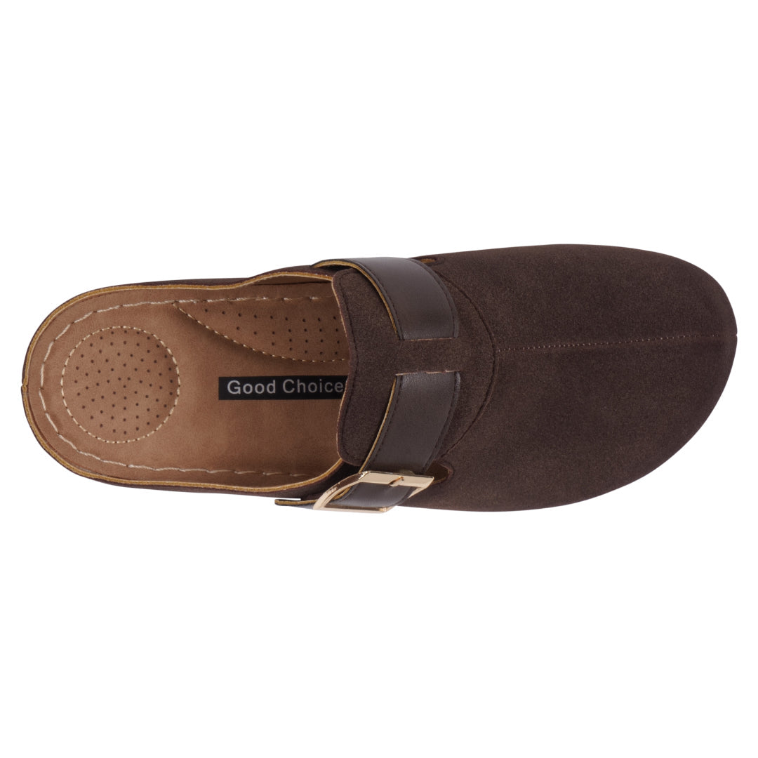 Women's Pippen Brown Flat - Glamourous Grace