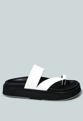 Bullock Slip-On Leather Sandal