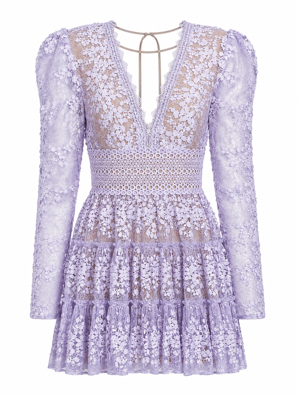 Megan Mini Dress – Lavender (Final Sale) - Glamourous Grace