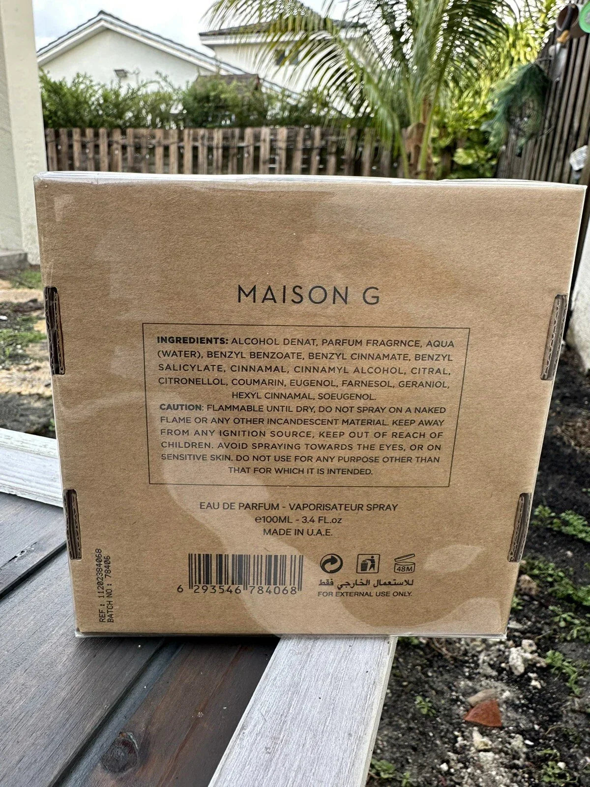 Maison G Sandalwood 53 Eau de Parfum Spray 3.4 oz / 100 ml