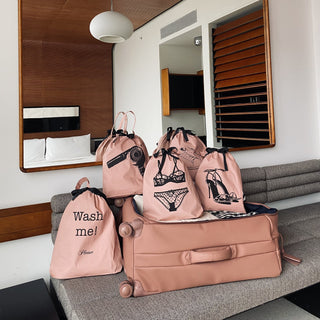 Wash Me, Laundry Bag – Pink/Blush - Glamourous Grace
