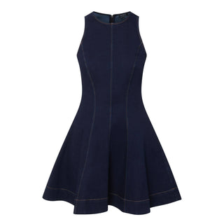 Palmer Denim Mini Dress - Dark Denim (Final Sale) - Glamourous Grace