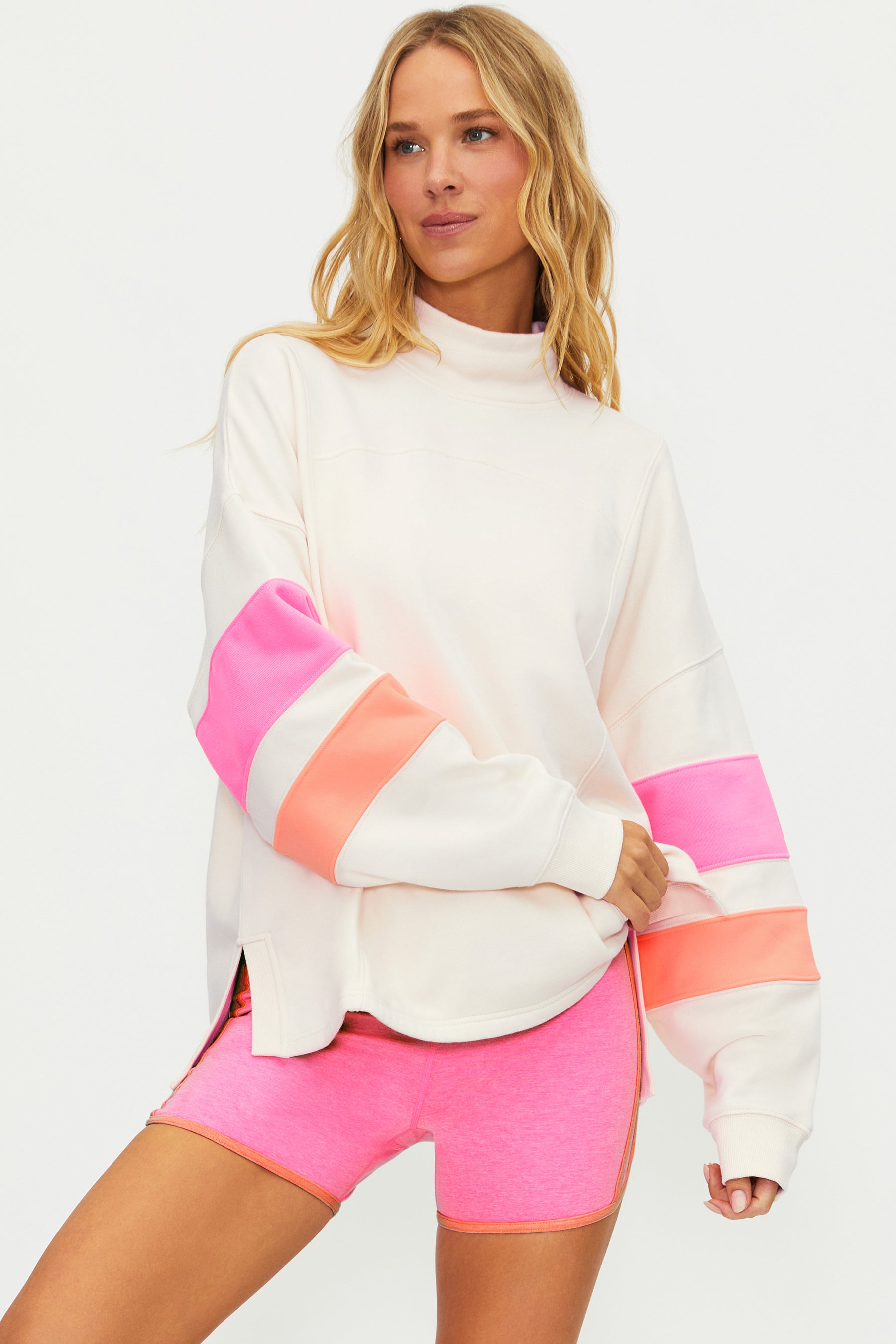 Jaylyn Shoreline Colorblock Sweatshirt