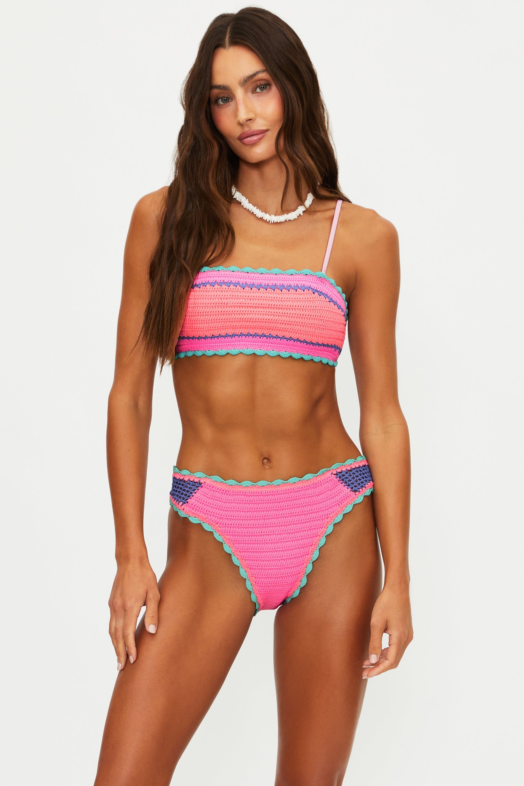 Maisy Sea Breeze Crochet Bikini Bottom