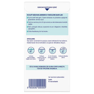 Nivea Pore Cleansing Strips - Deep Cleansing Skincare for Blackhead Removal, Dermatologically Tested, Suitable for All Skin Types - Glamourous Grace