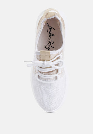 Samantha Knitted Chunky Sneakers - Glamourous Grace