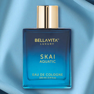 BellaVita Luxury SKAI Aquatic Eau de Cologne Unisex Spray - 3.4 oz