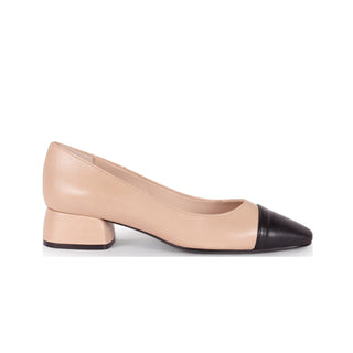 Berta Nude with Black Tip - Glamourous Grace