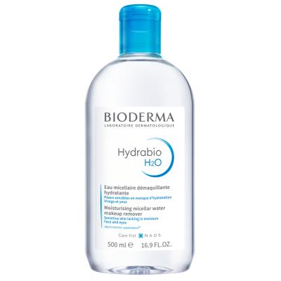 Bioderma Hydrabio H2O Micellar Water Cleanser - Gentle, Moisturizing, Dermatologically Tested - 16.91 fl oz - Glamourous Grace