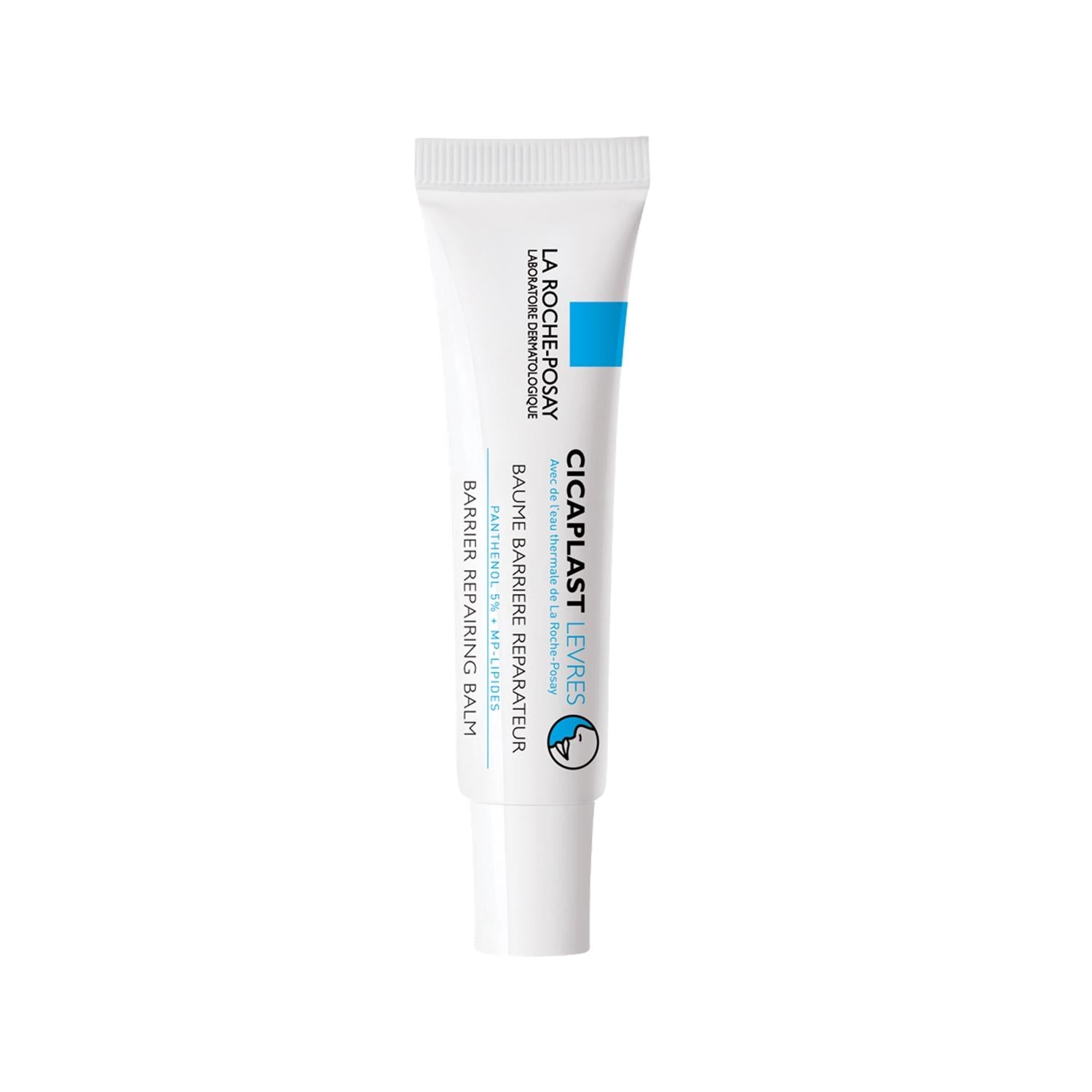 La Roche Posay Cicaplast Lip Care Cream - Reparative Moisturizing Balm for Dry Chapped Lips, 0.25 fl oz - Glamourous Grace