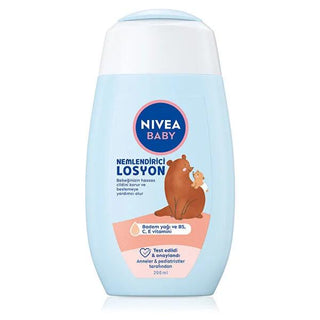 Nivea Baby Moisturizing Lotion - Gentle, Hypoallergenic Skincare for Infants - 6.76 fl oz - Glamourous Grace