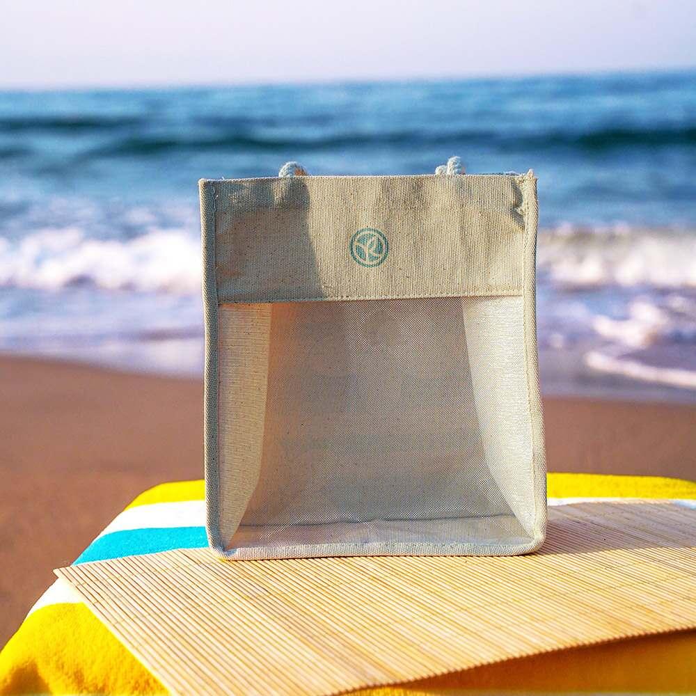 Yves Rocher Monoi Kanvas ‚anta - Stylish Personalized Canvas Bag for Everyday Use - Glamourous Grace