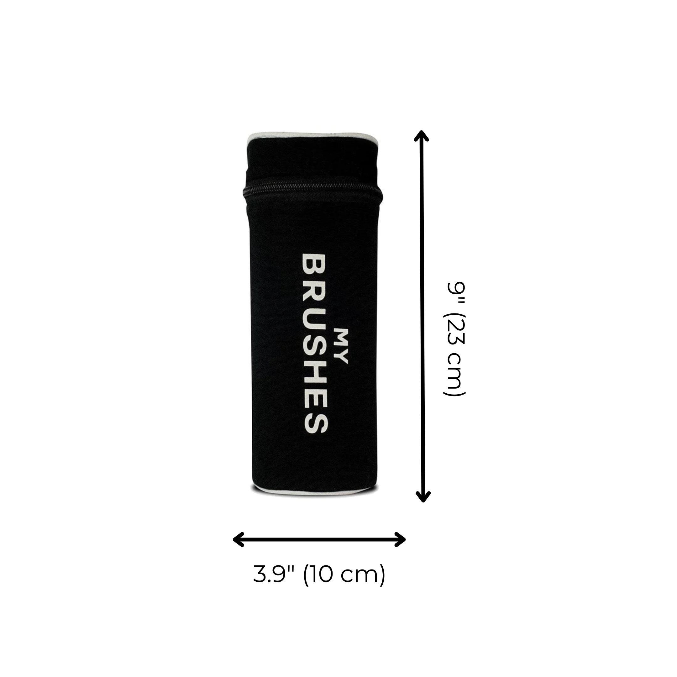 Brushes, Cylinder Case – Black - Glamourous Grace