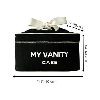 My Vanity Large Beauty Box – Black - Glamourous Grace