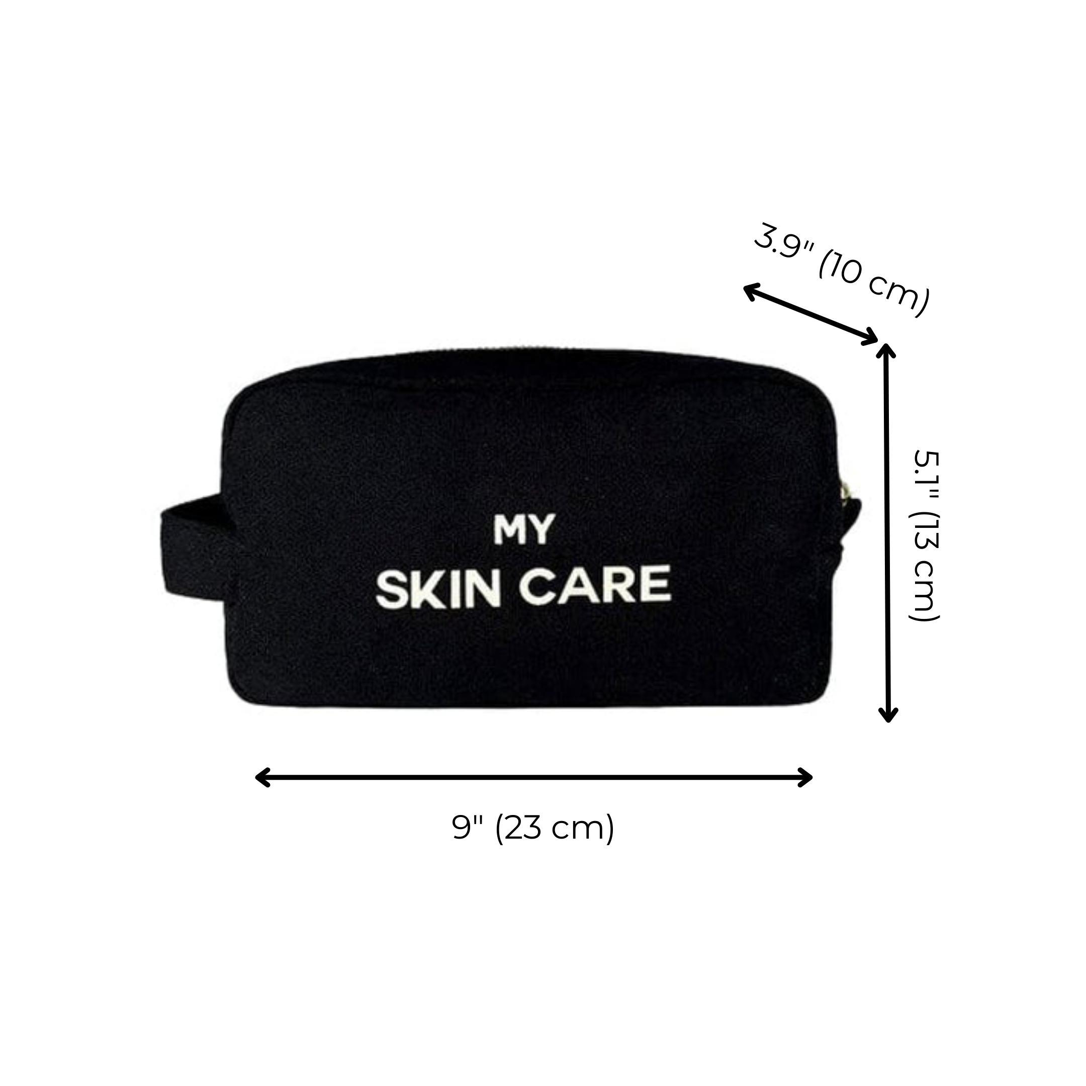 My Skin Care - Organizing Pouch – Black - Glamourous Grace