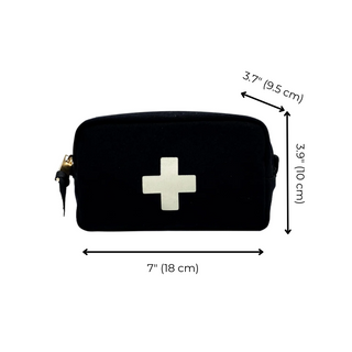First Aid Organizing Pouch – Black - Glamourous Grace