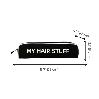 Hair Stuff Travel Case – Black - Glamourous Grace