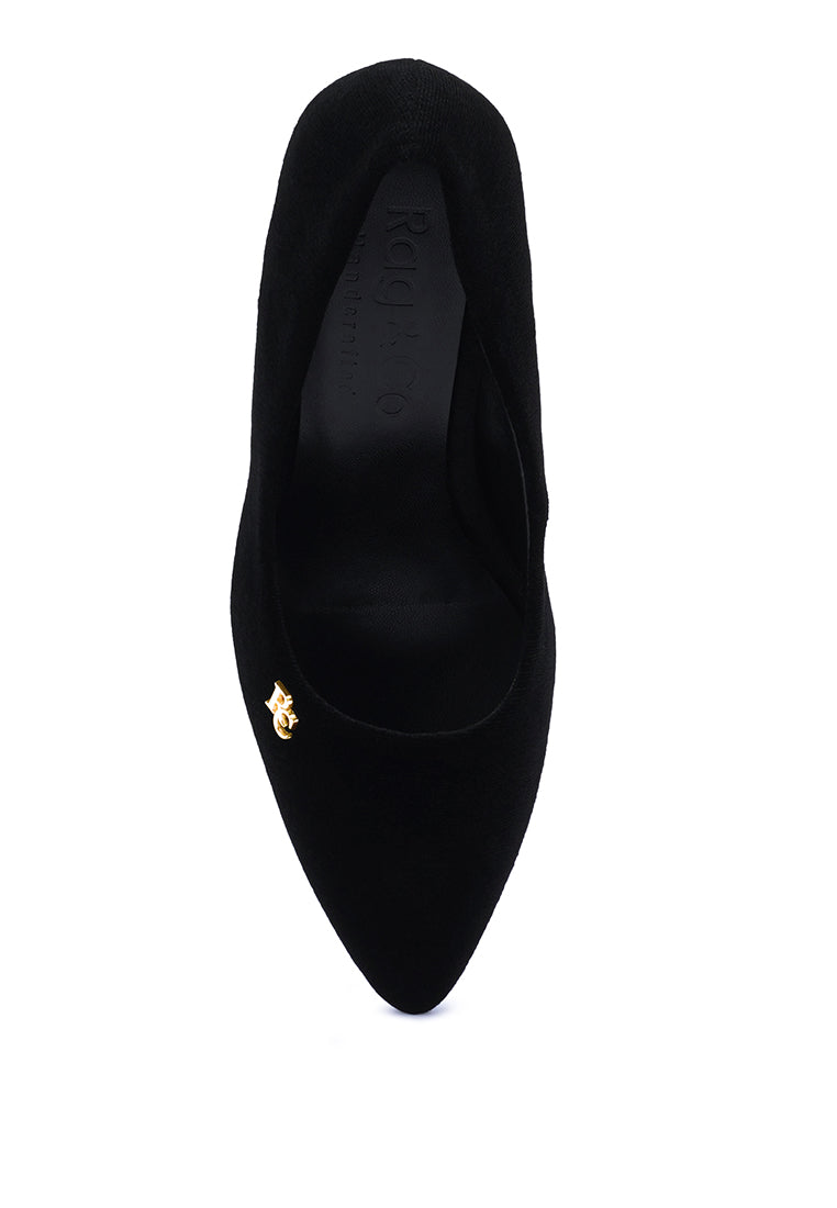 Cyber-Girl Rhinestone Block Heeled Pumps - Glamourous Grace