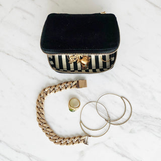 Jewelry/Trinket Box – Small – Black - Glamourous Grace