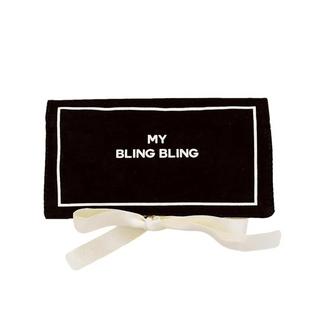 Jewelry Organizer, Travel Pouch – Bling Bling – Black - Glamourous Grace