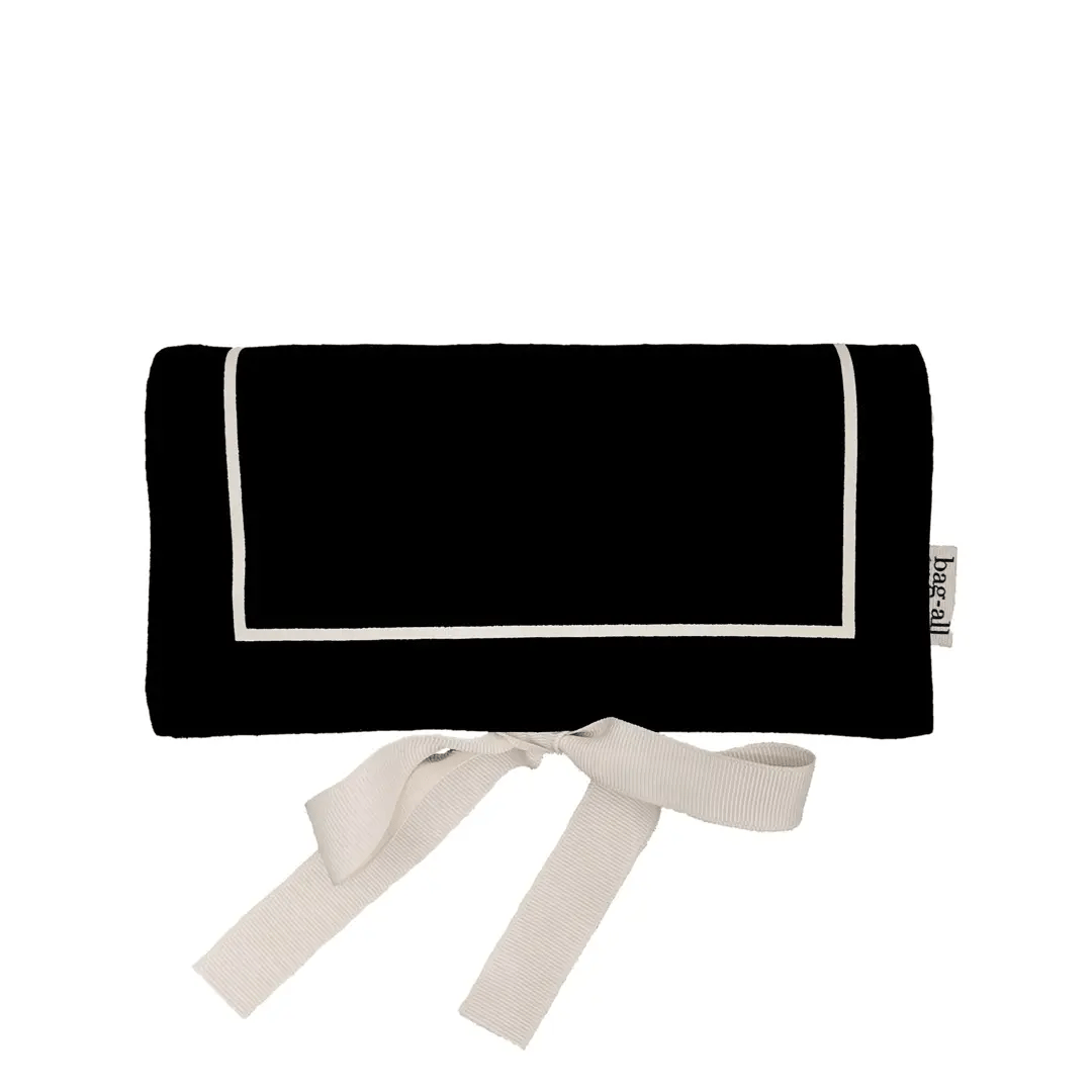 Couture Jewelry Roll, Medium – Black - Glamourous Grace