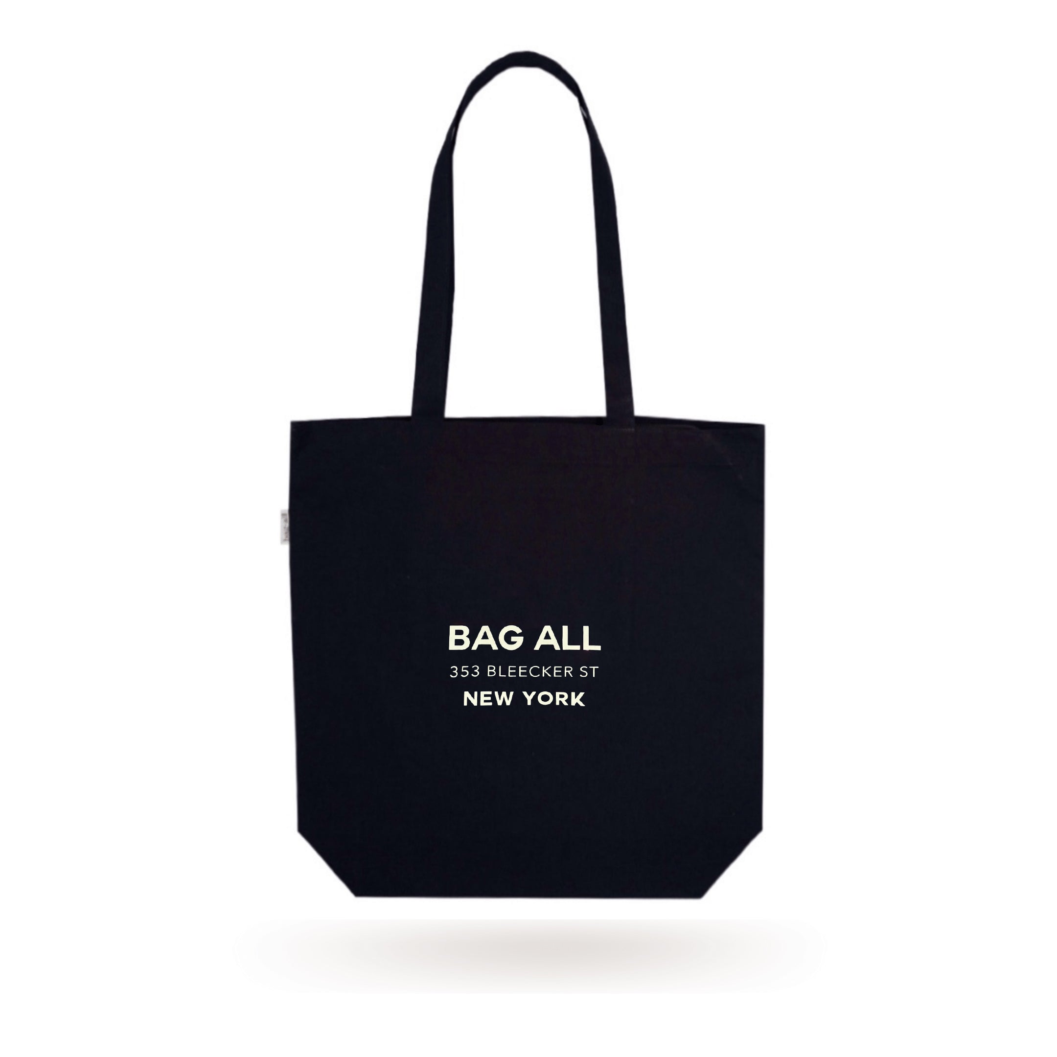 New York City Tote with Zipper and Inside Pocket – Black - Glamourous Grace