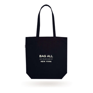 New York City Tote with Zipper and Inside Pocket – Black - Glamourous Grace
