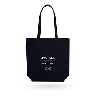 New York City Tote with Zipper and Inside Pocket – Black - Glamourous Grace