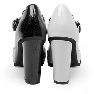 Chocolaticas® High Heels Black Swan Women's Mary Jane Pump